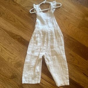 Zara linen toddler overalls (2-3)